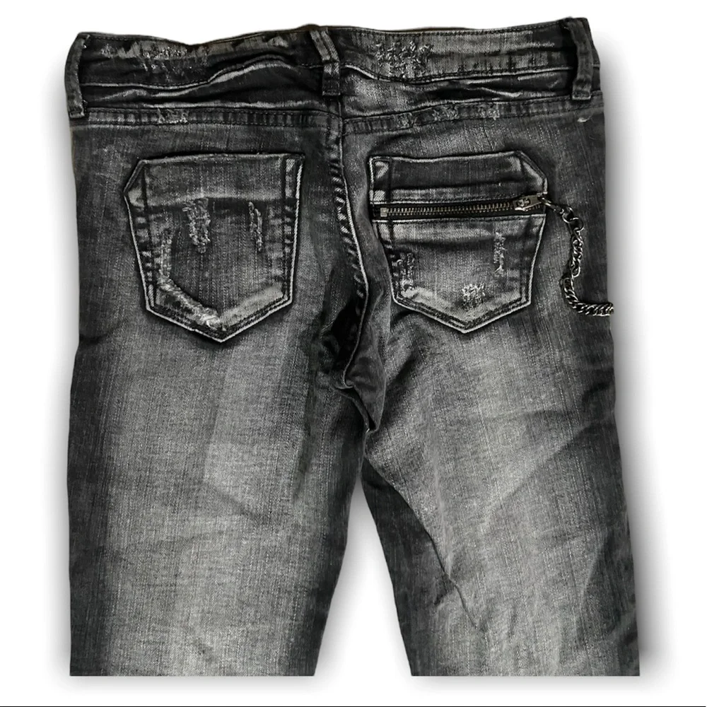 GIFTED Ripped Style Womens Jeans - Picture 6 of 8